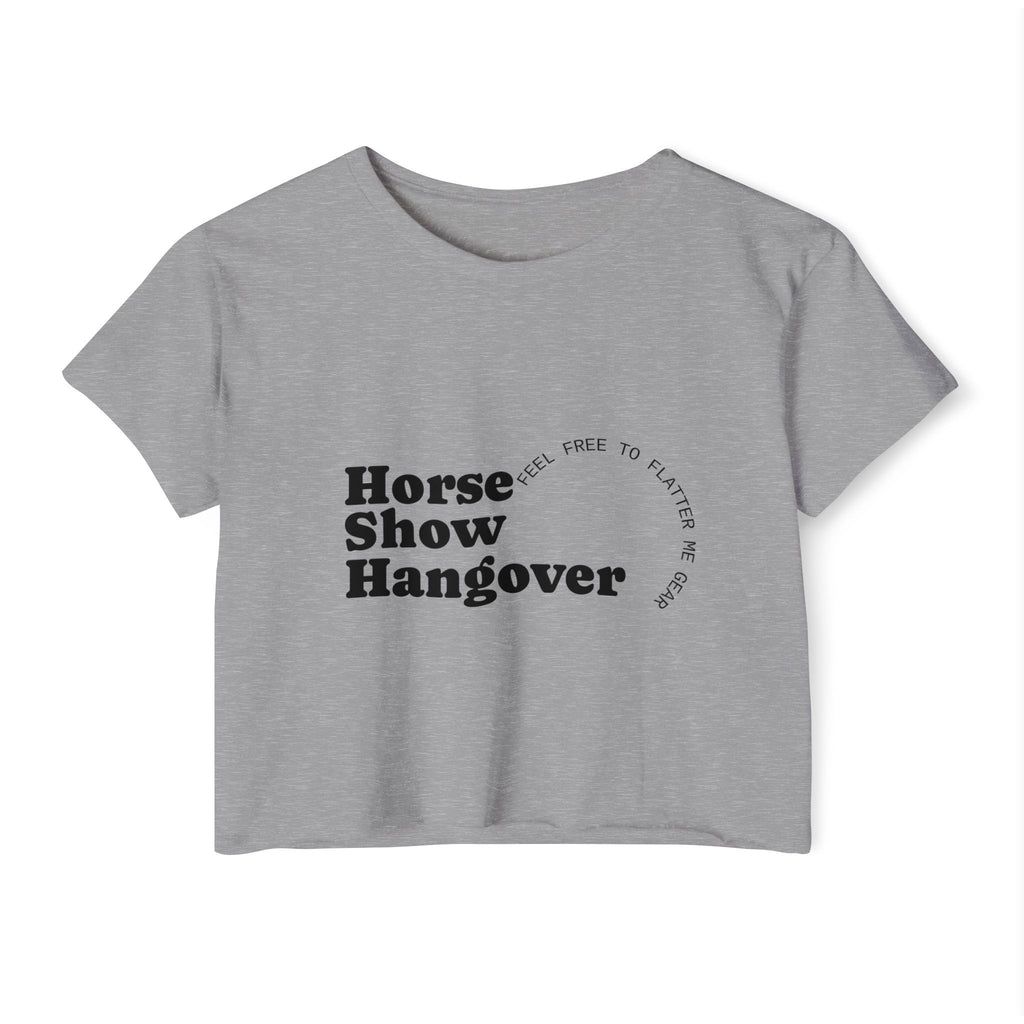 Horse show hangover