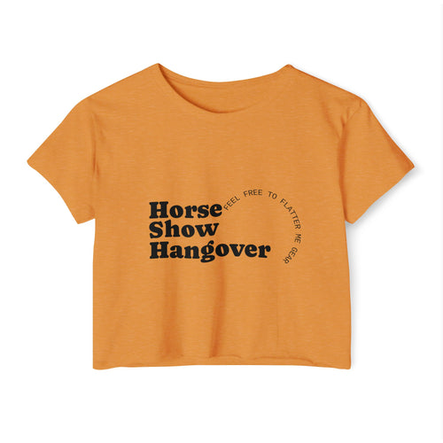 Horse show hangover