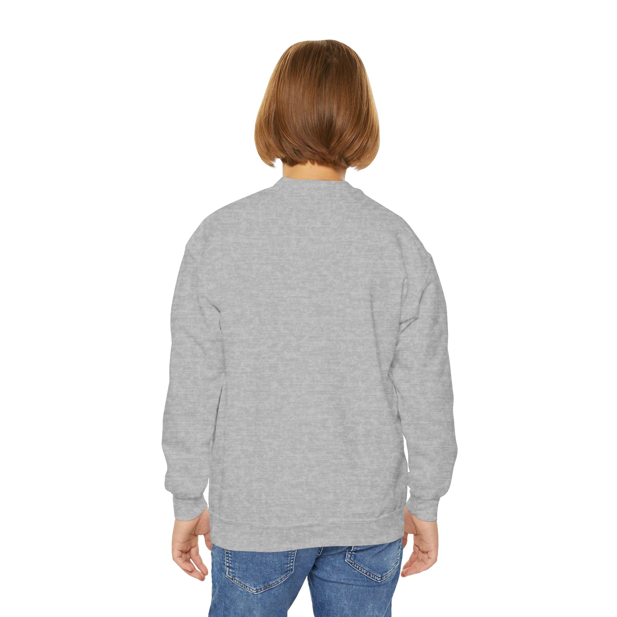 Youth Crewneck Sweatshirt - Small Fry, Cozy & Inspirational, Perfect for Everyday Wear, Gifts, Youth Events, Casual Outfits